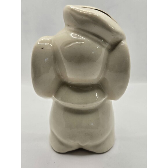 4.75" still Elephant Bank - unidentified American art pottery - Picture 3 of 9